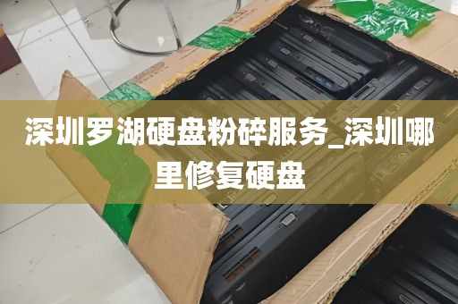 深圳罗湖硬盘粉碎服务_深圳哪里修复硬盘